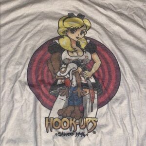 Hookups skateboards reprint large Bella canvas